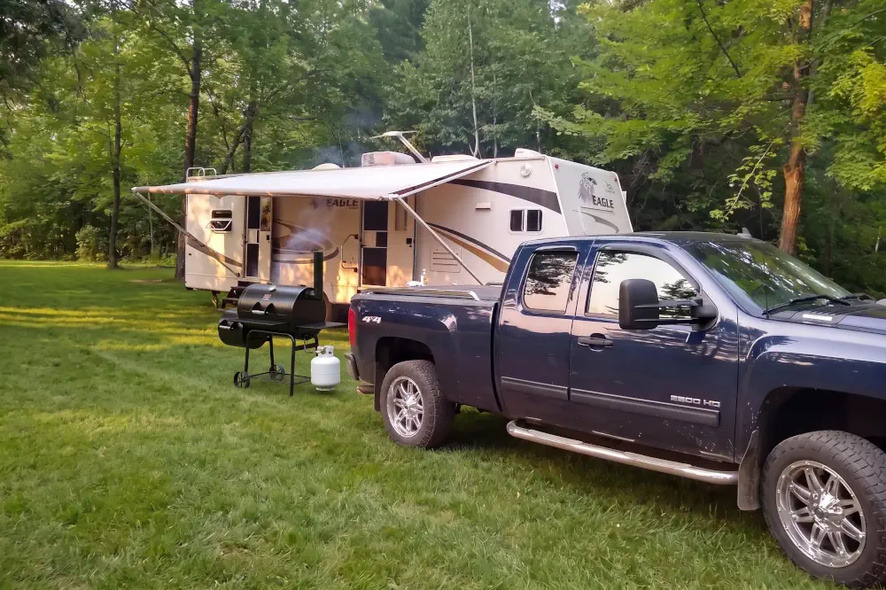 Sundown Campground in Lewis WI